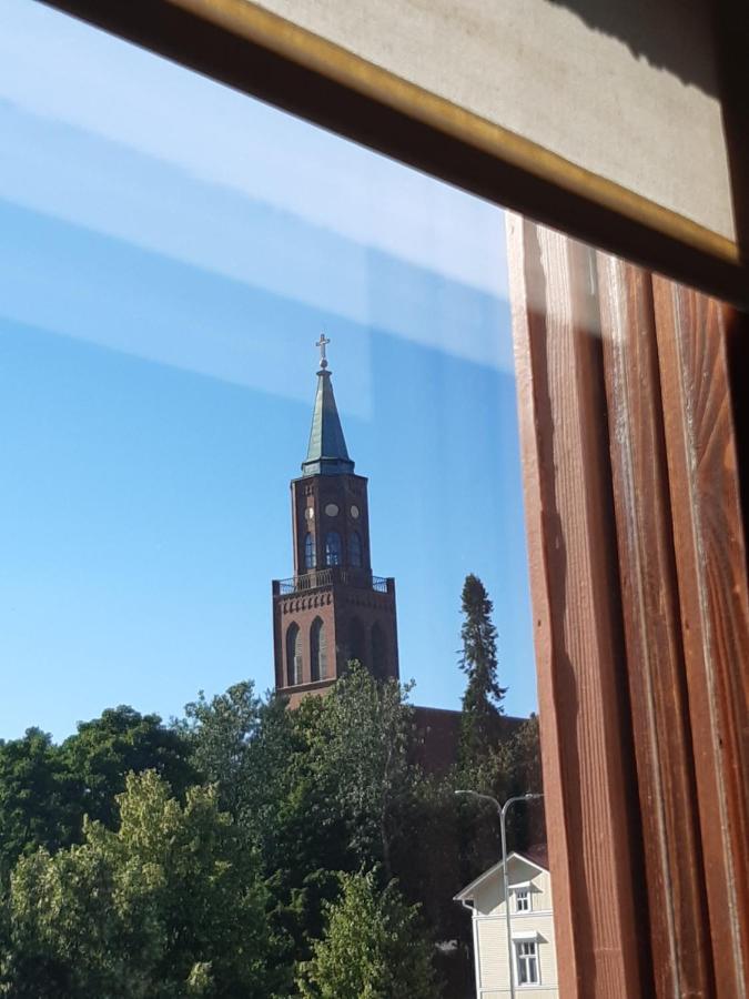 Keskustan Kaksio Parvekkeella, Ilmastoitu. Savonlinna Exterior foto