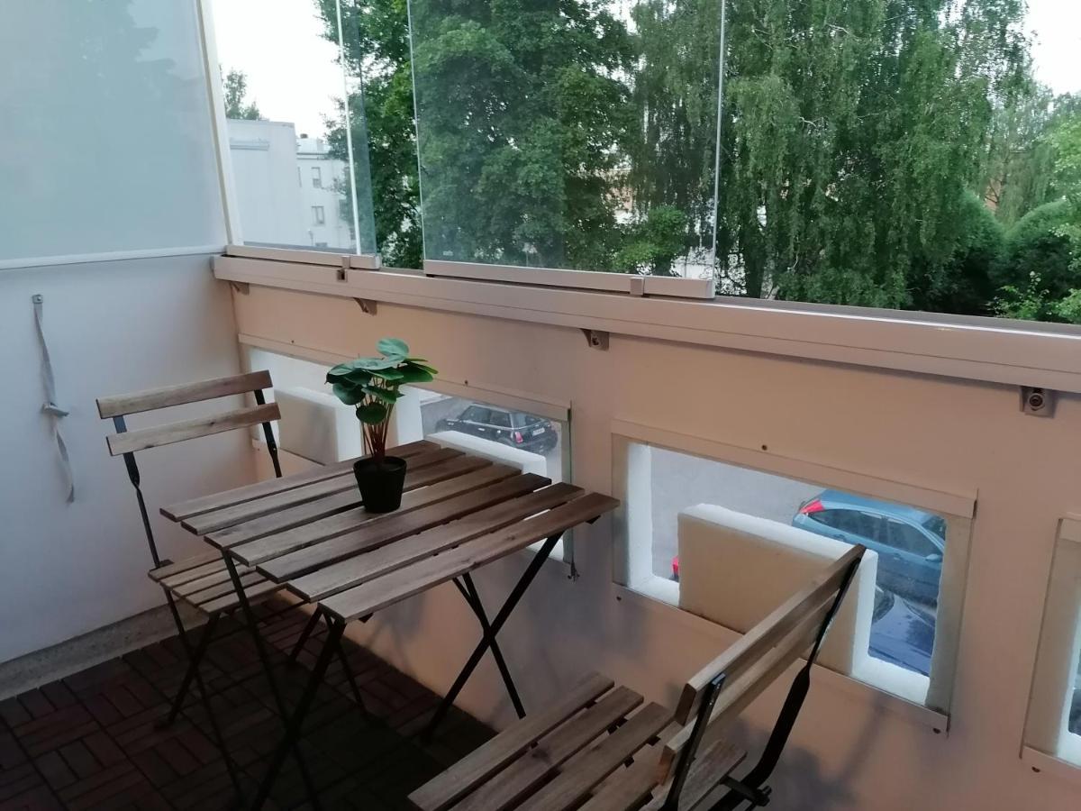 Keskustan Kaksio Parvekkeella, Ilmastoitu. Savonlinna Exterior foto